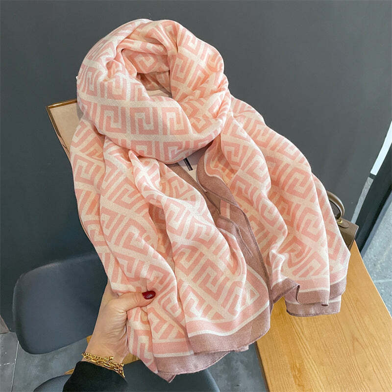 Turin Cotton Scarf - Style 17