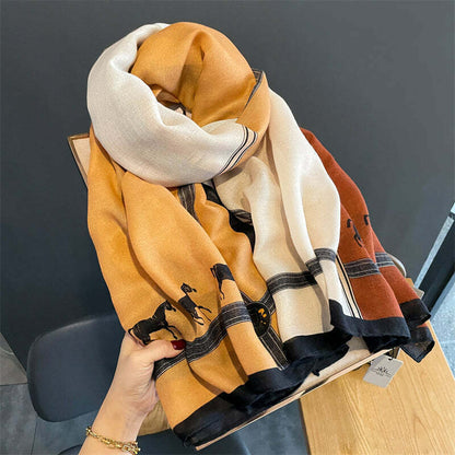 Turin Cotton Scarf - Style 4