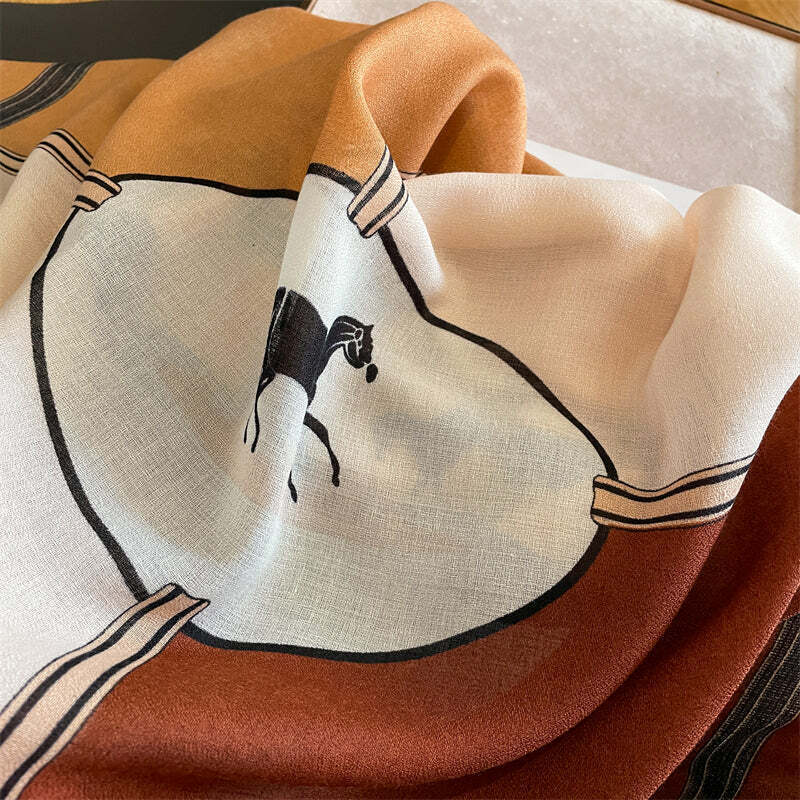 Turin Cotton Scarf - Style 4