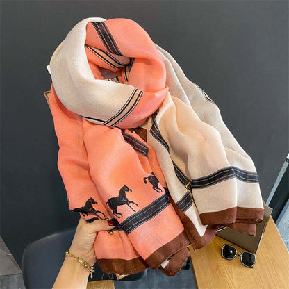 Turin Cotton Scarf - Style 20