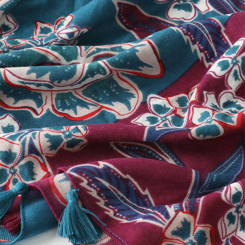 Venice Cotton Scarf - Style 17