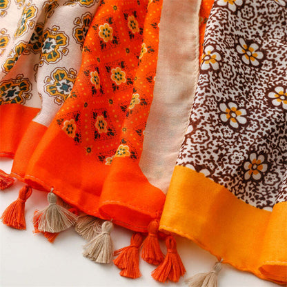 Venice Cotton Scarf - Style 44