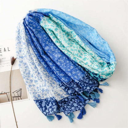 Venice Cotton Scarf - Style 16