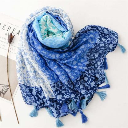Venice Cotton Scarf - Style 16