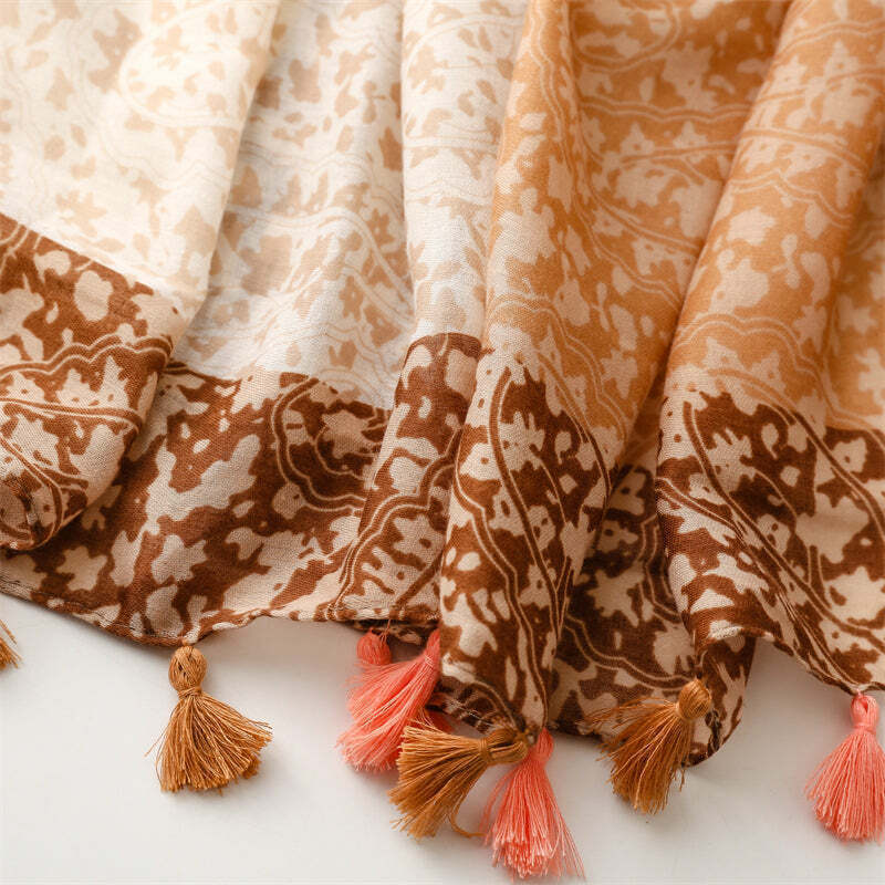 Venice Cotton Scarf - Style 34