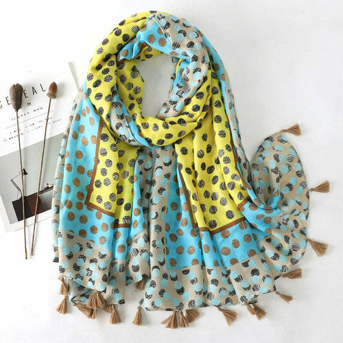 Venice Cotton Scarf - Style 43
