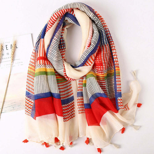 Venice Cotton Scarf - Style 2