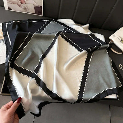 Lenço Toque de Seda Catânia 70x70cm - Estilo 14