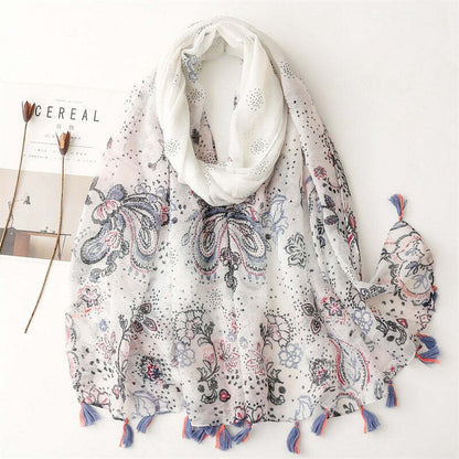 Venice Cotton Scarf - Style 24