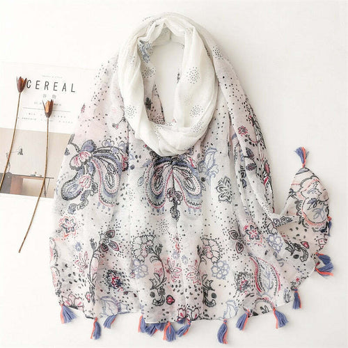 Venice Cotton Scarf - Style 24