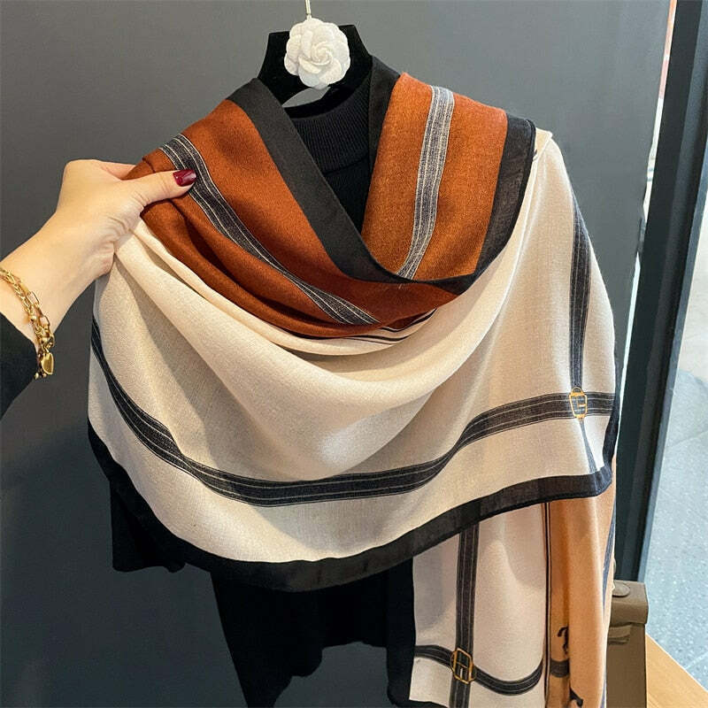Turin Cotton Scarf - Style 4