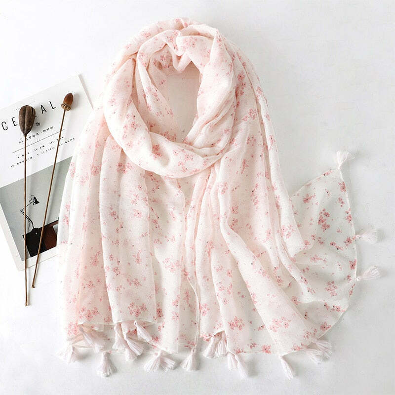 Venice Cotton Scarf - Style 8
