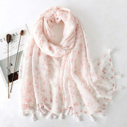 Venice Cotton Scarf - Style 8