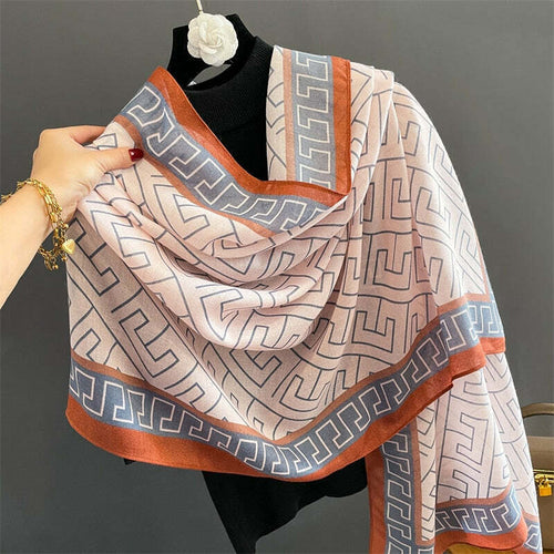 Turin Cotton Scarf - Style 22