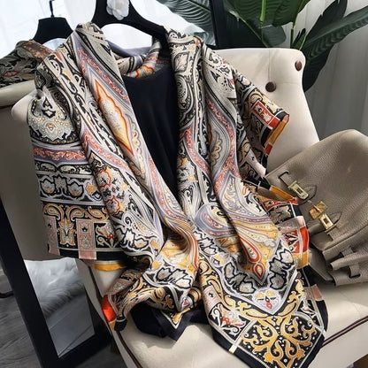 Milan Silk Touch Scarf - Style 49