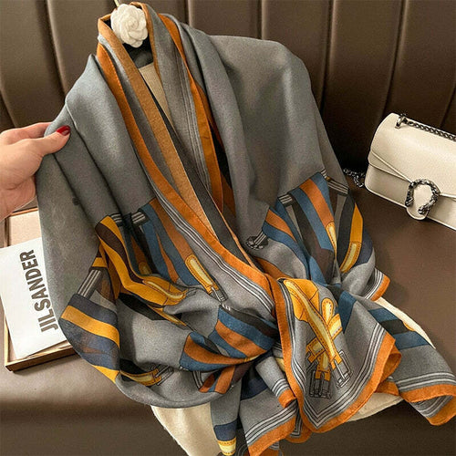 Turin Cotton Scarf - Style 21