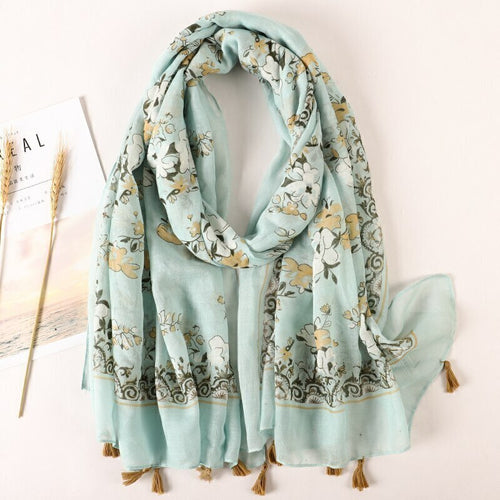 Venice Cotton Scarf - Style 9