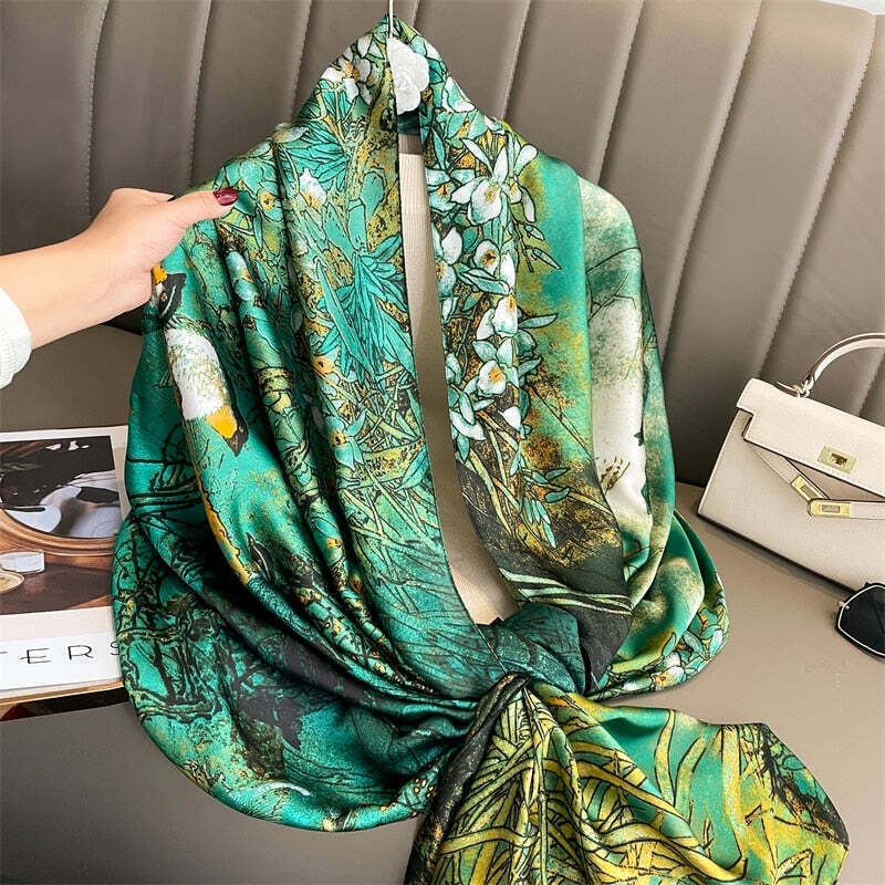 Milan Silk Touch Scarf - Style 38