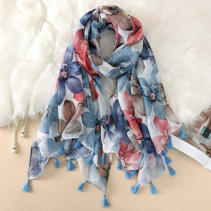 Venice Cotton Scarf - Style 1