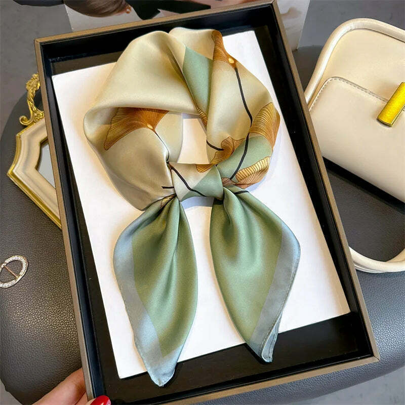 Lenço Toque de Seda Ravena 70x70cm - Estilo 54