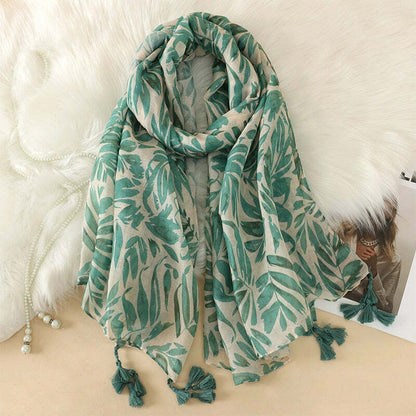 Venice Cotton Scarf - Style 13