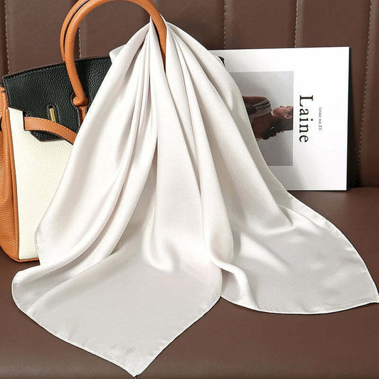 Lenço Toque de Seda Cores Lisas 70x70cm - Cor 3