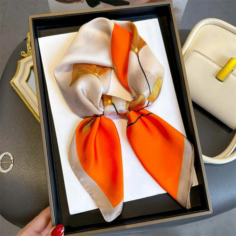 Lenço Toque de Seda Ravena 70x70cm - Estilo 29