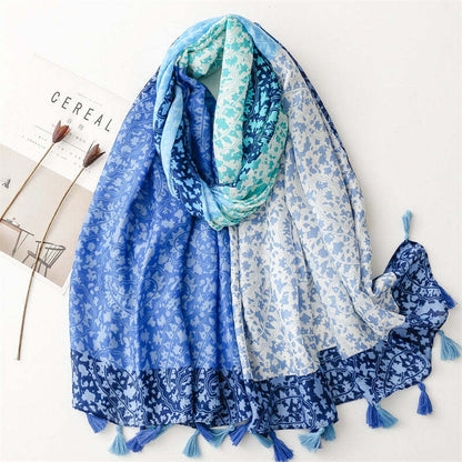 Venice Cotton Scarf - Style 16